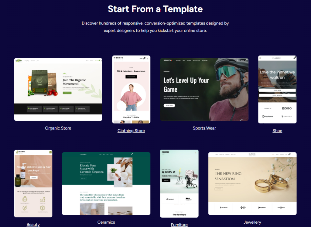 astra woocommerce templates