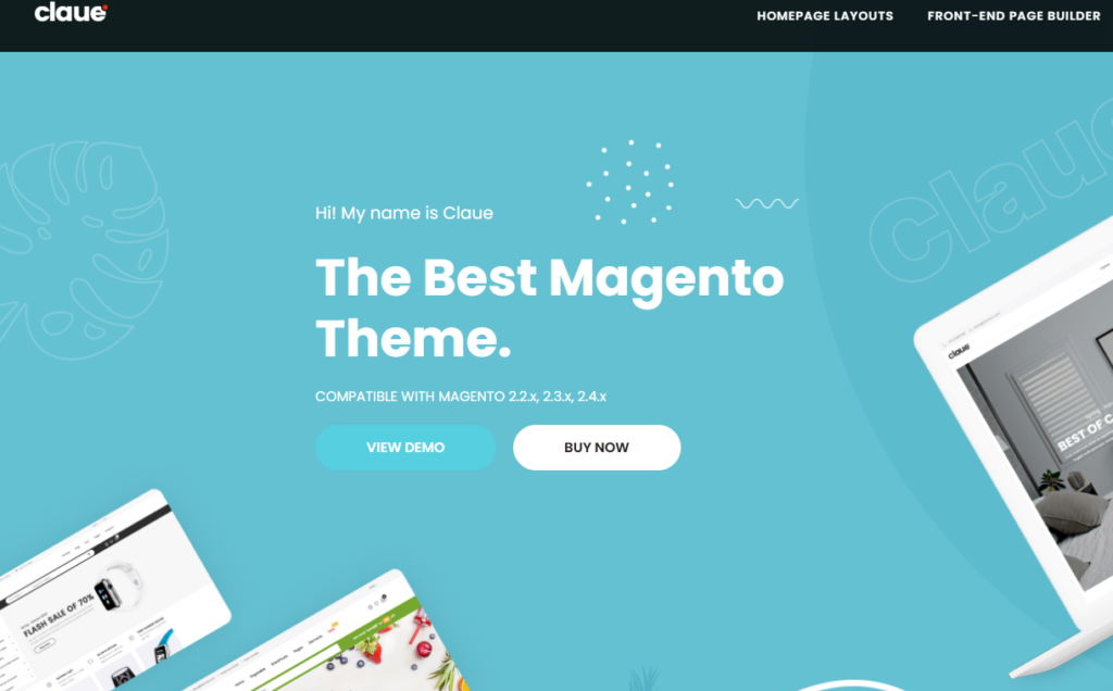 claue magento theme