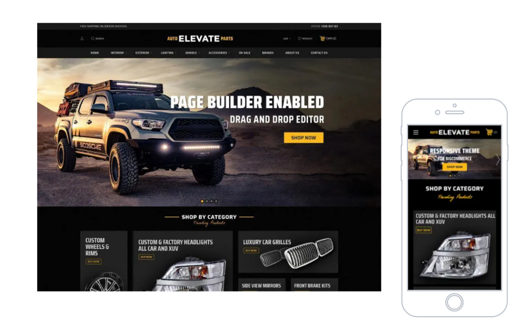 elevate theme