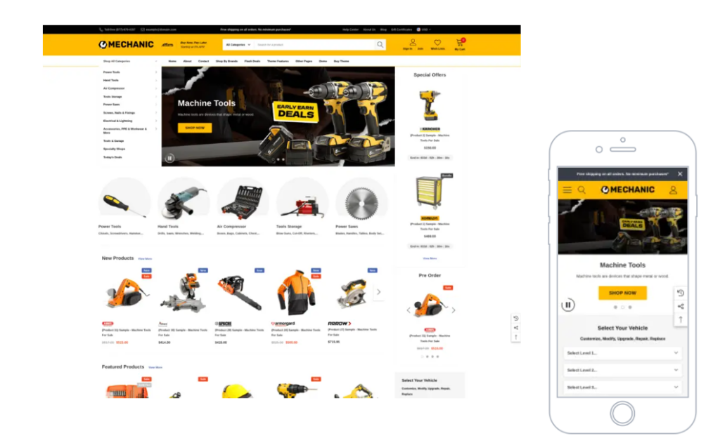spark tools theme