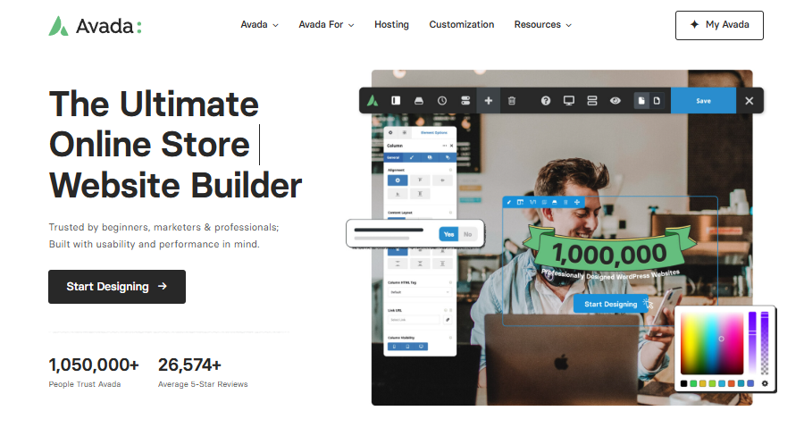 avada theme