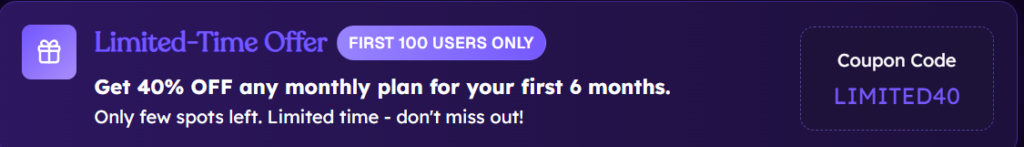 debutify limited discount