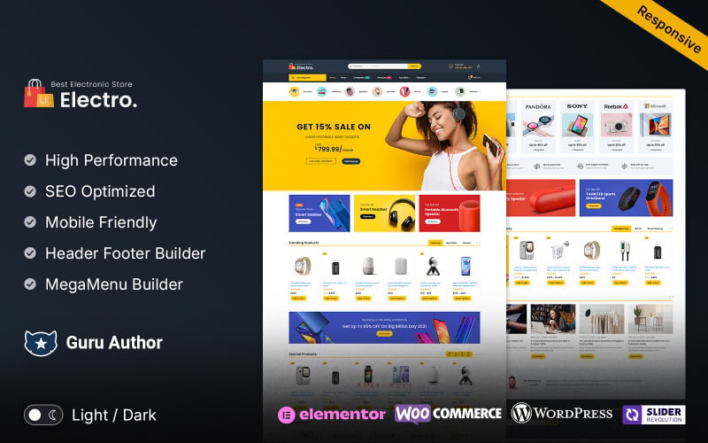 Electro Multipurpose WooCommerce Store