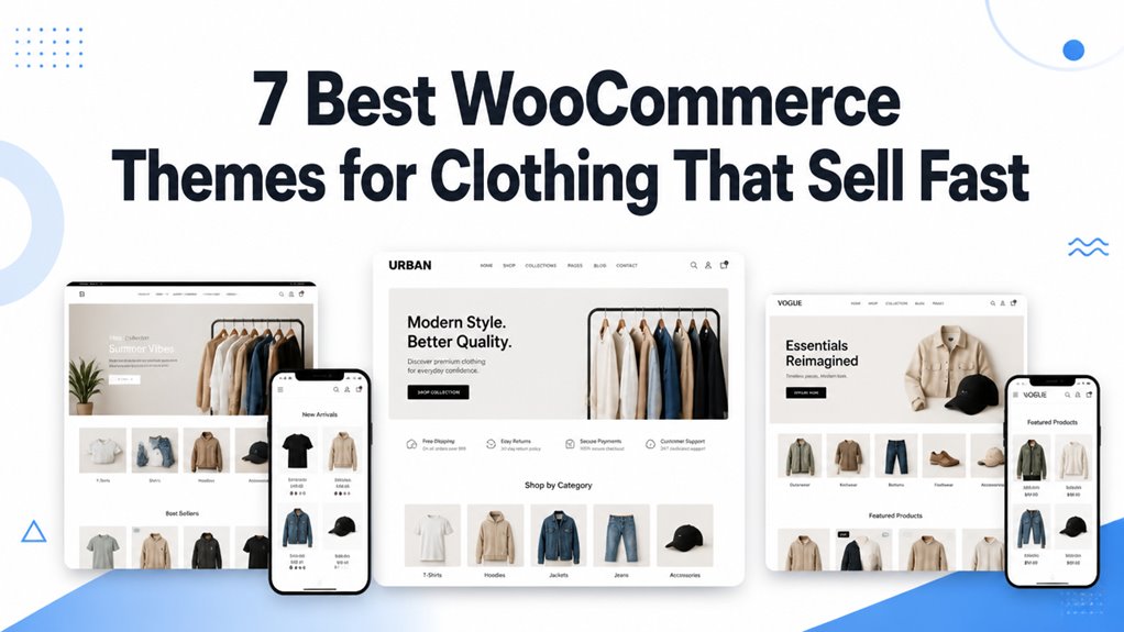 fast selling clothing woo themes