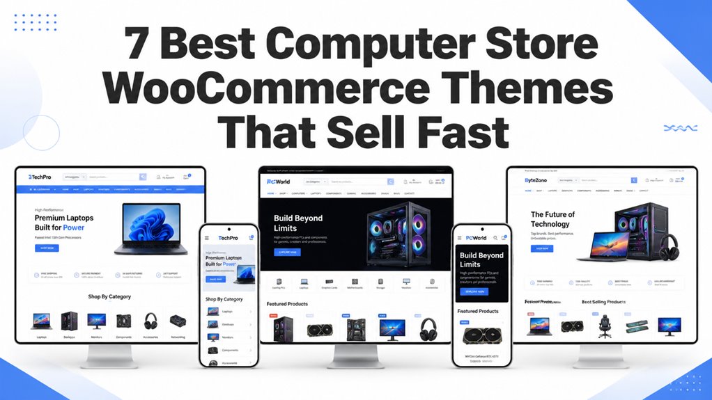 fast selling computer store themes