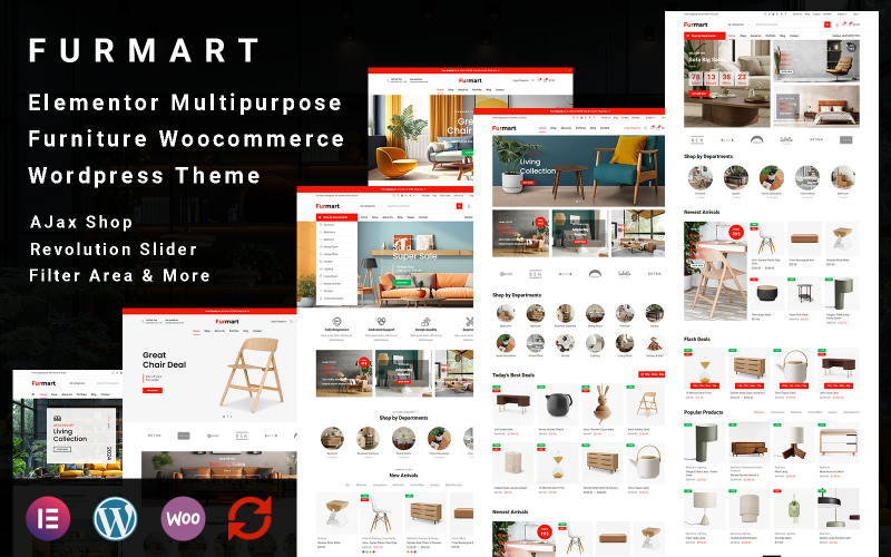 FurMart - Elementor Multipurpose Furniture Woocommerce WordPress Theme