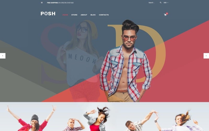 Posh - Urban Fashion WooCommerce Theme